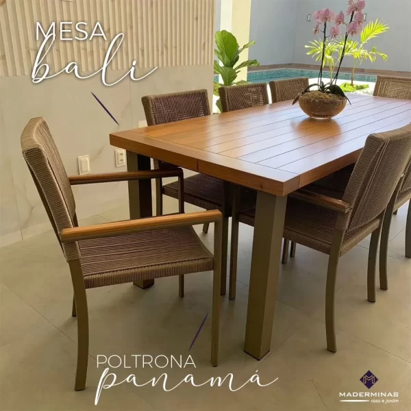 Conjunto Mesa Bali e Poltrona Panamá - Imagem 3