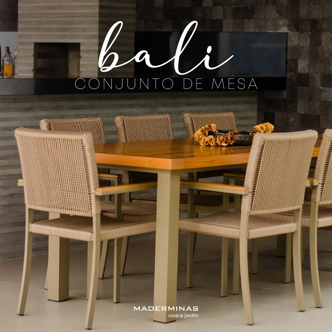 Conjunto Mesa Bali e Poltrona Panamá