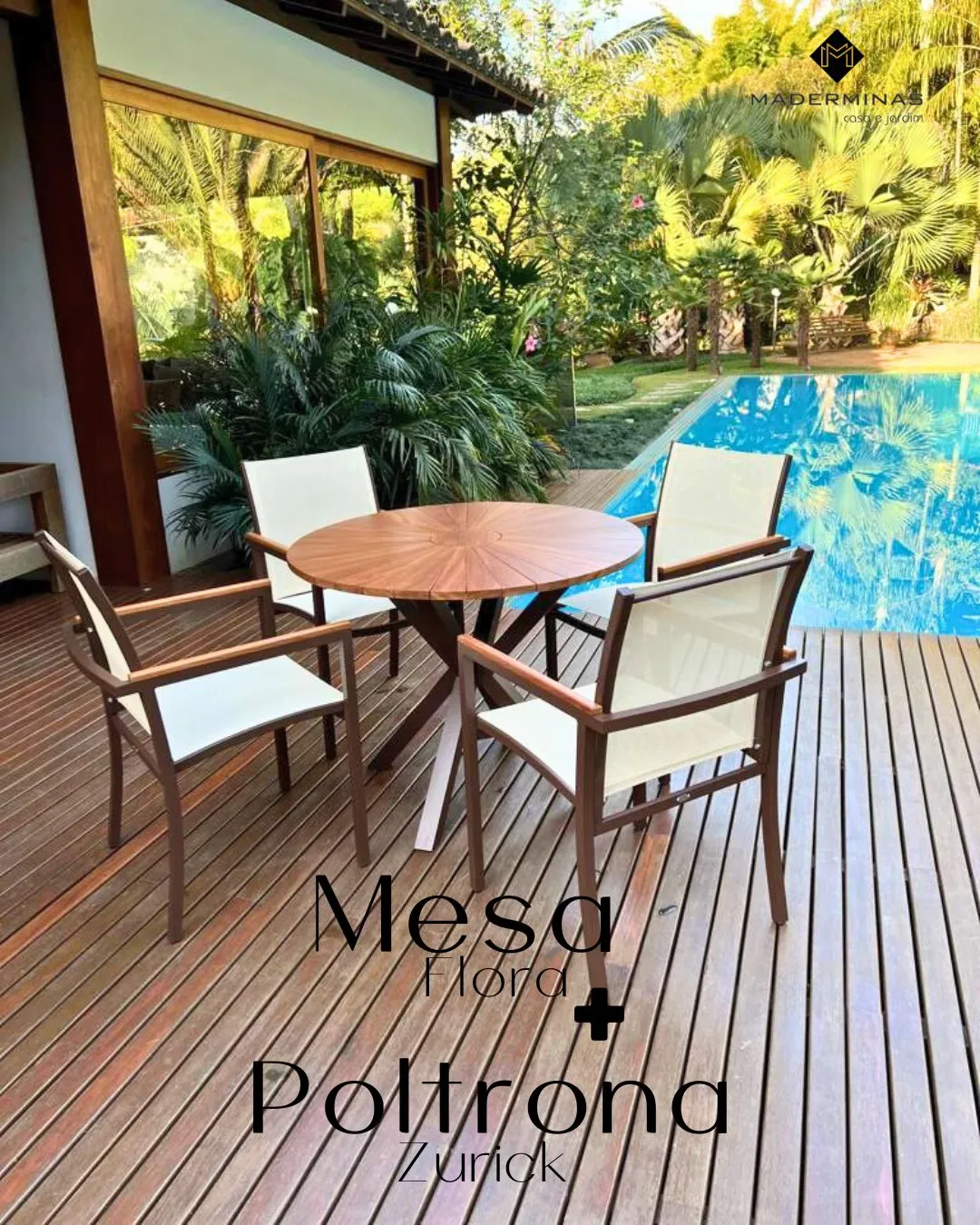 Mesa de jantar Flora