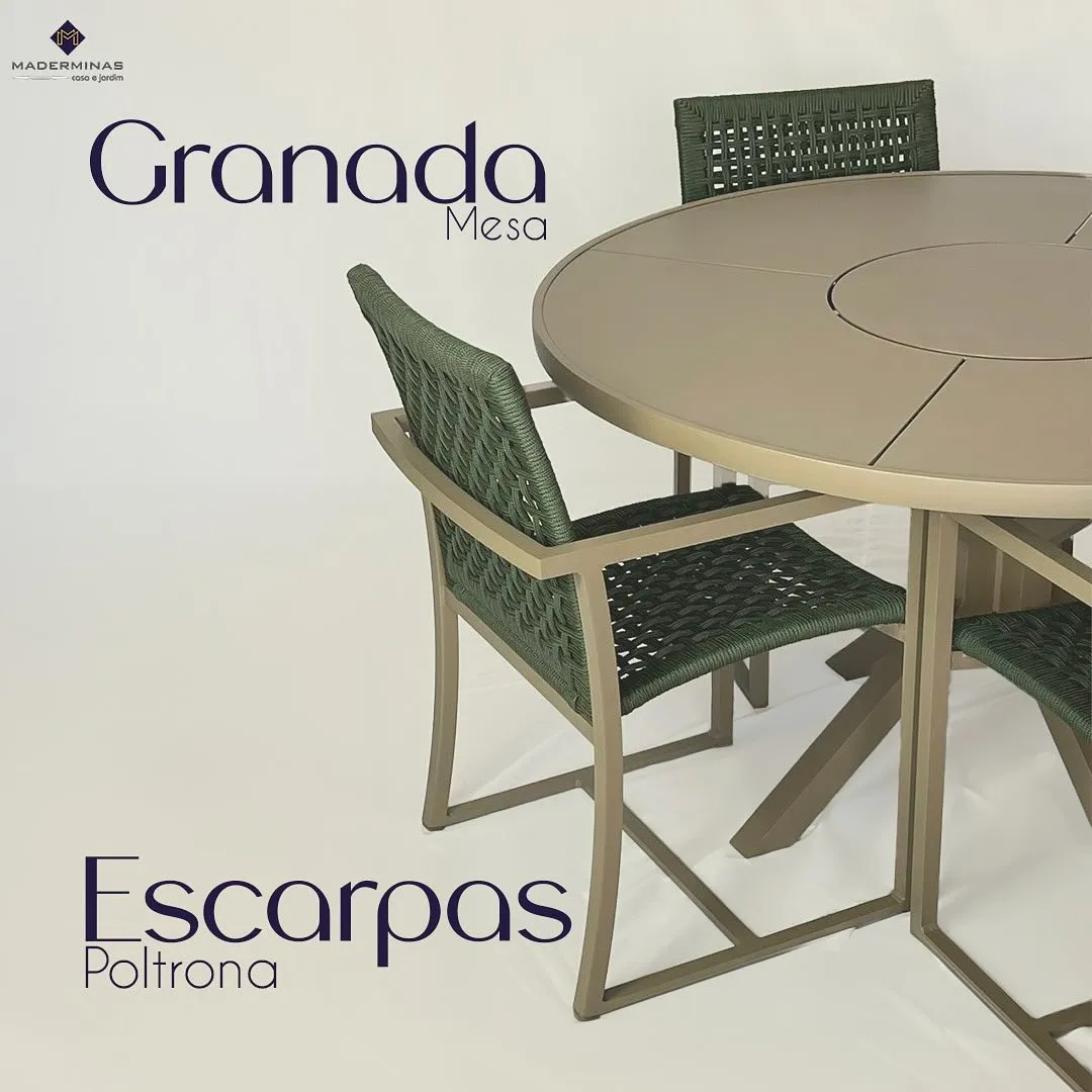 Mesa jantar Granada com giratório